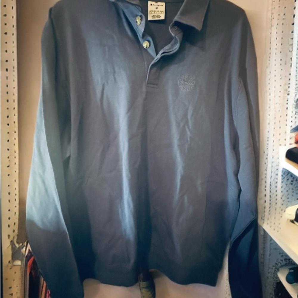 Champion Men's blue polo